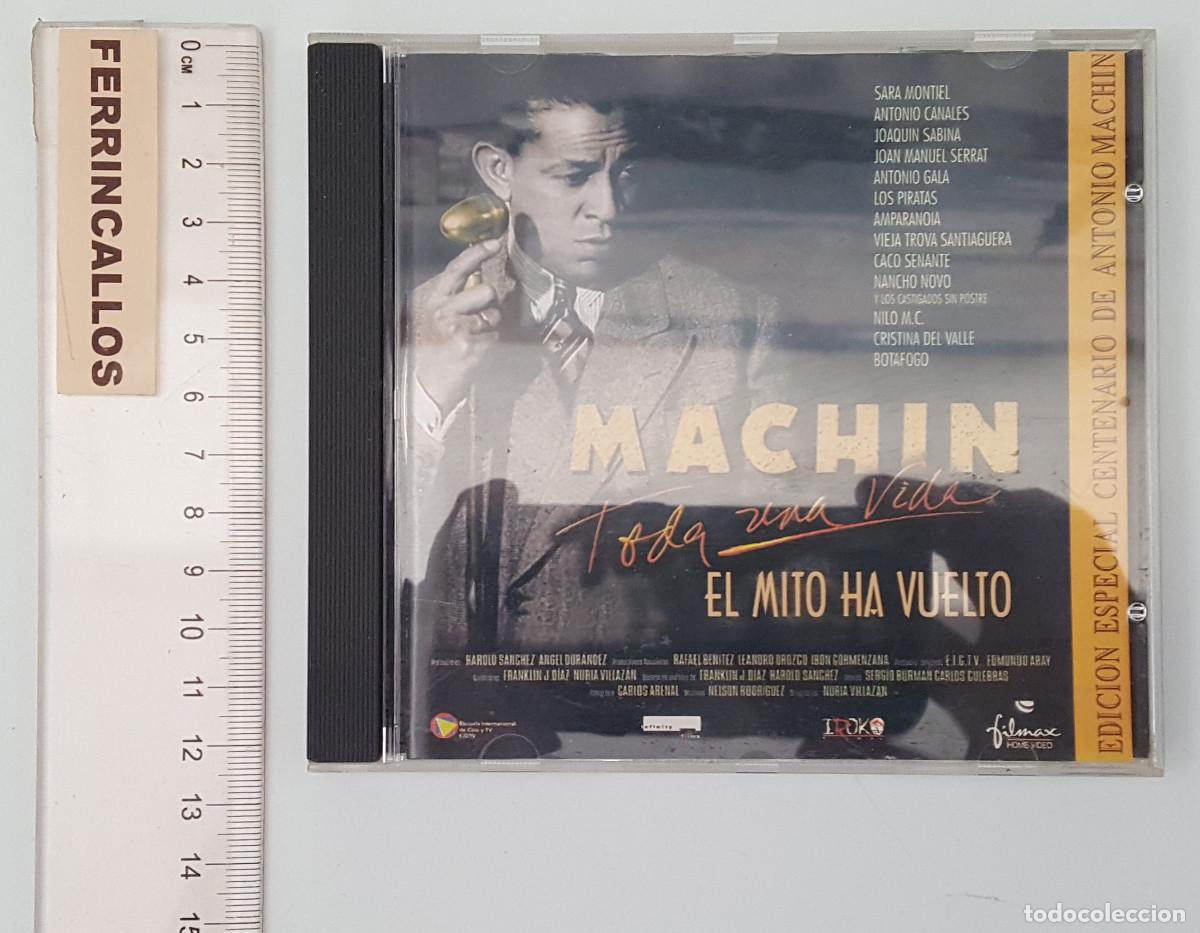 Cine: MACHIN, TODA UNA VIDA, EL MITO HA VUELTO, ESPECIAL CENTENARIO, SABINA, SARA MONTIEL, SERRAT, CANALES