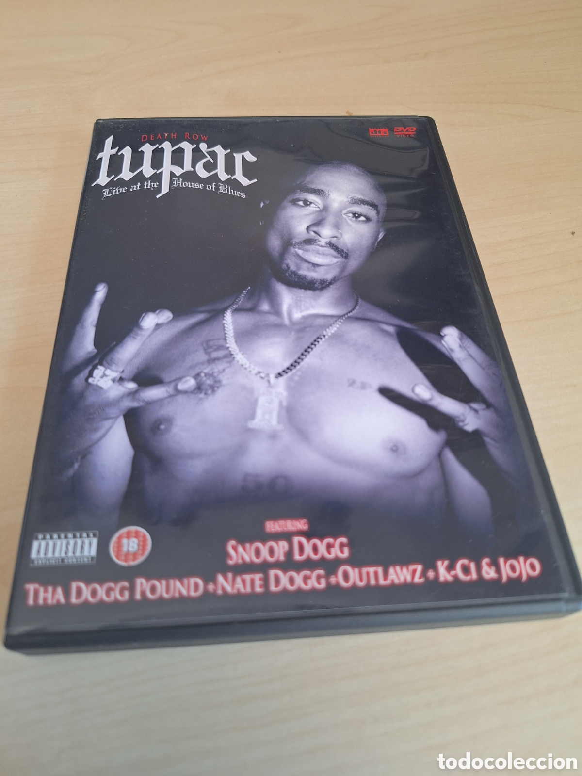 Cine: V.O.39 Tupac life at the house of blues DVD IMPORTACION MIRAR IDIOMAS ETC