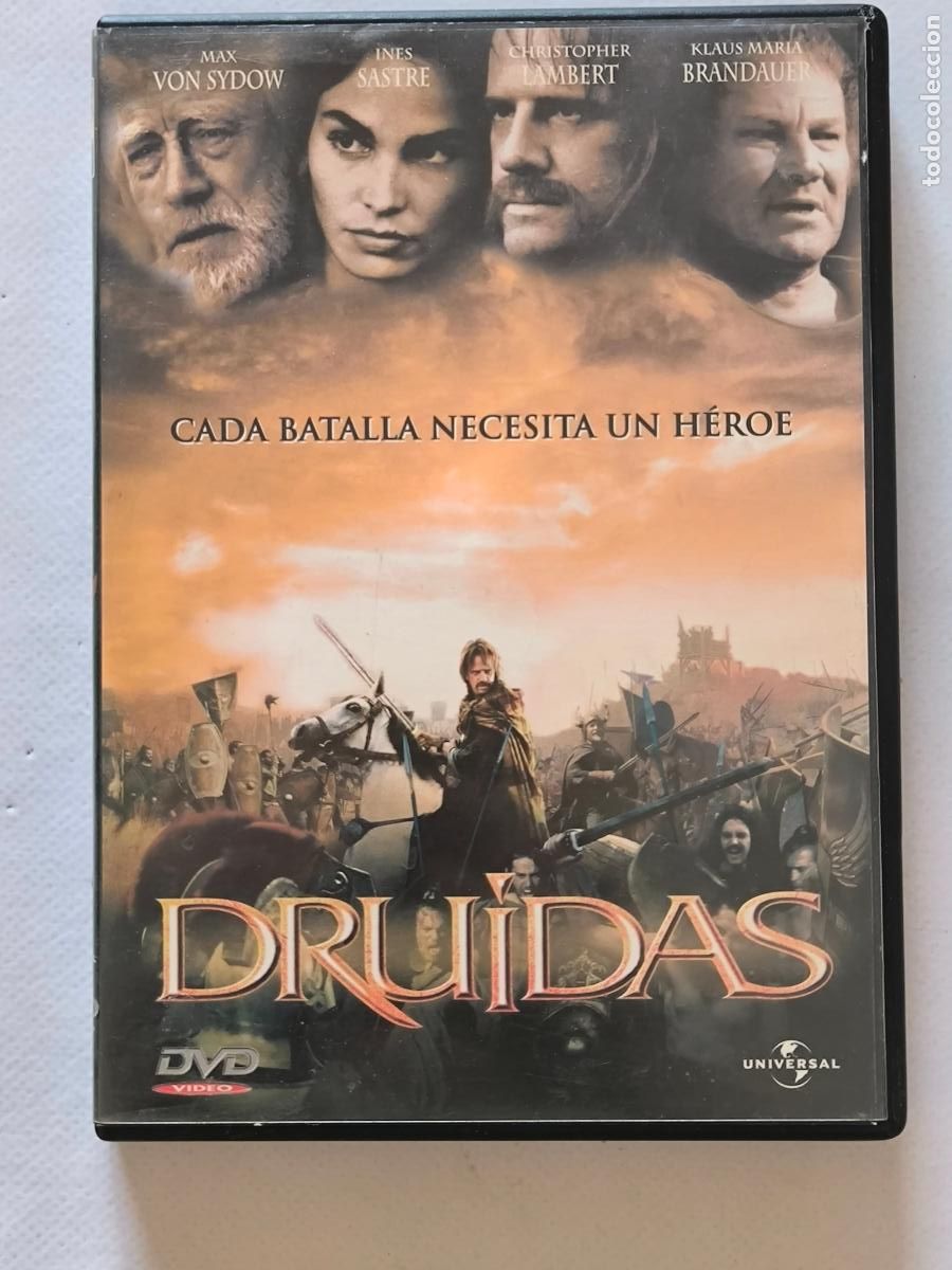 Cine: DVD DRUIDAS - MAX VON SYDOW (5Z)