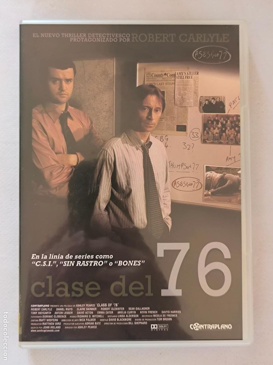 Cine: DVD CLASE DEL 76 - ROBERT CARLYLE (6A)