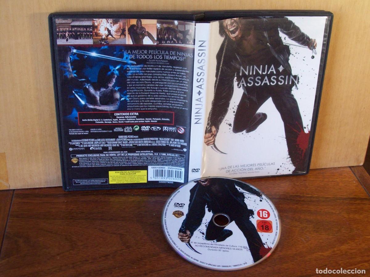 Cine: NINJA ASSASSIN - RAIN - NADMIE HARRIS - DVD LA MEJOR PELICULA DE NINJAS