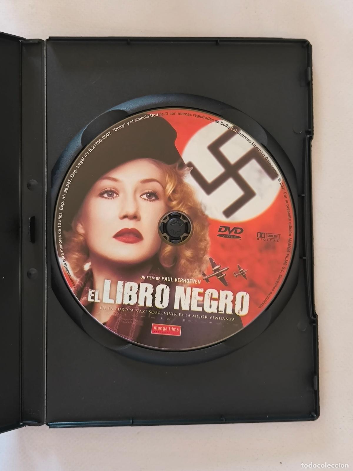 Cine: DVD EL LIBRO NEGRO - PAUL VERHOEVEN - SOLO DISCO Y CAJA - SIN CARATULA (6A)