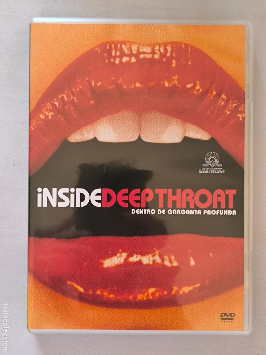 Cine: DVD INSIDE DEEP THROAT (DENTRO DE GARGANTA PROFUNDA) (6A)