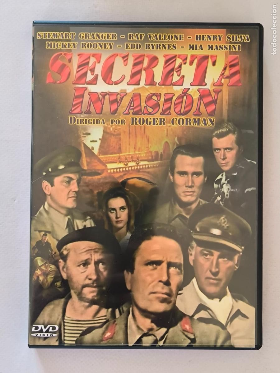 Cine: DVD SECRETA INVASION - ROGER CORMAN (6A)