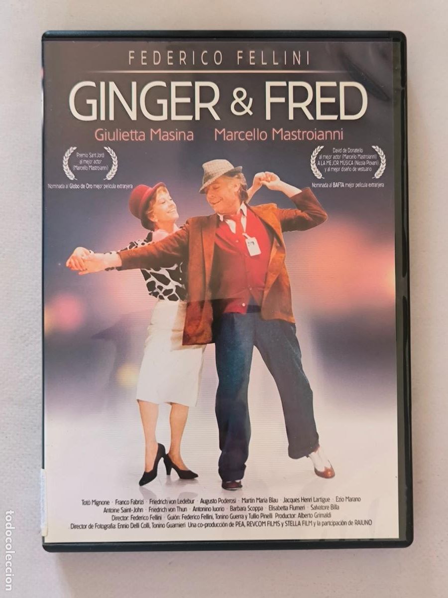 Cine: DVD GINGER & FRED - FEDERICO FELLINI (6B)