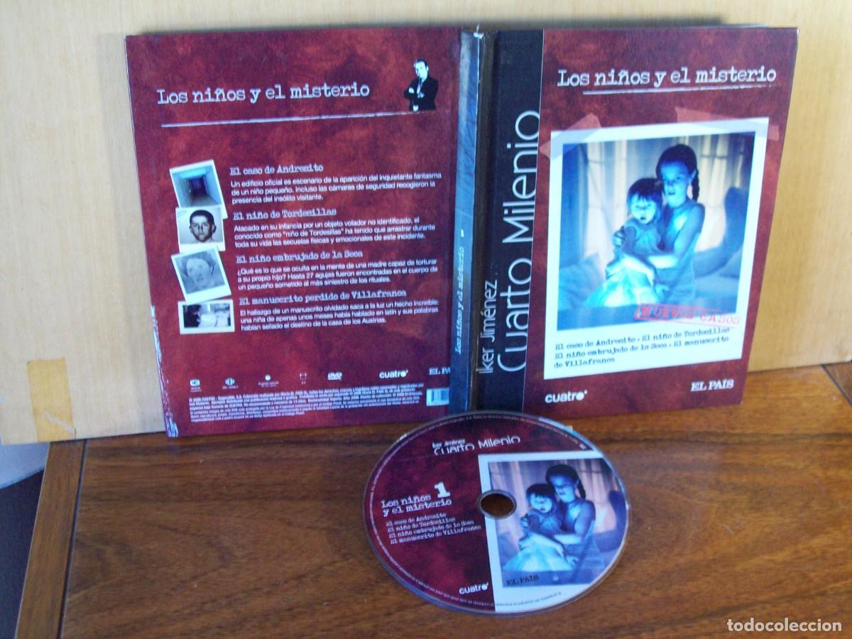 Cine: LOS NI&Ntilde;OS Y EL MISTERIO - CUARTO MILENIO - IKER JIMENEZ- DVD TAPAS DURAS CON LIBRETO