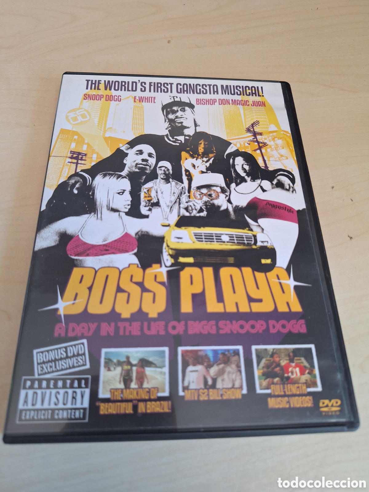 Cine: V.O.40 snoop dogg boss playa DVD IMPORTACION MIRAR IDIOMAS ETC