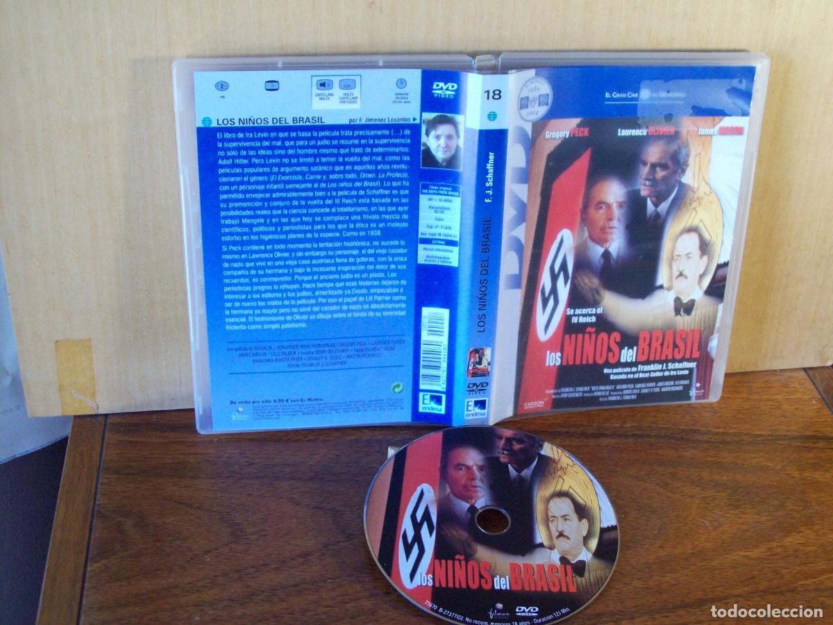 Cine: LOS NI&Ntilde;OS DE BRASIL - GREGORY PECK - LAURENCE OLIVIER - DVD EDICION ENDESA