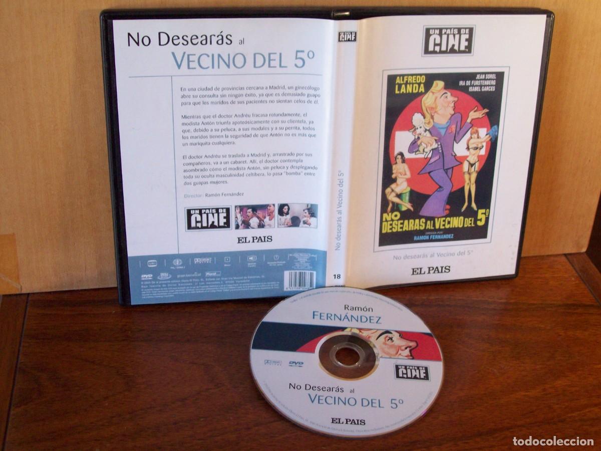 Cine: NO DESEARAS AL VECINO DEL 5&ordm; - ALFREDO LANDA - IRA DE FURSTEBERG - DVD EDICION EL PAIS