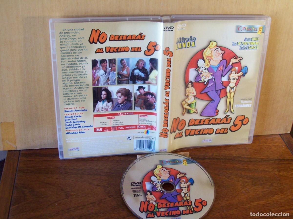 Cine: NO DESEARAS AL VECINO DEL 5&ordm; - ALFREDO LANDA - JEAN SOREL - IRA DE FURSTENBERG - DVD