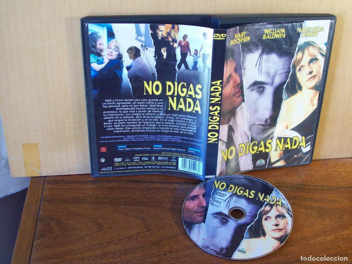 Cine: NO DIGAS NADA - HART BOCHNER - WILLIAM BALDWIN - NASTASSIA KINSKI - DVD