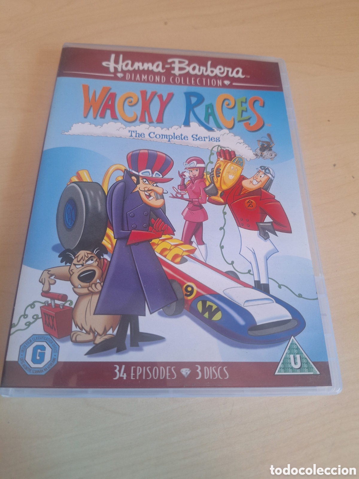 Cine: V.O.40 wacky races hanna barbera DVD IMPORTACION MIRAR IDIOMAS ETC
