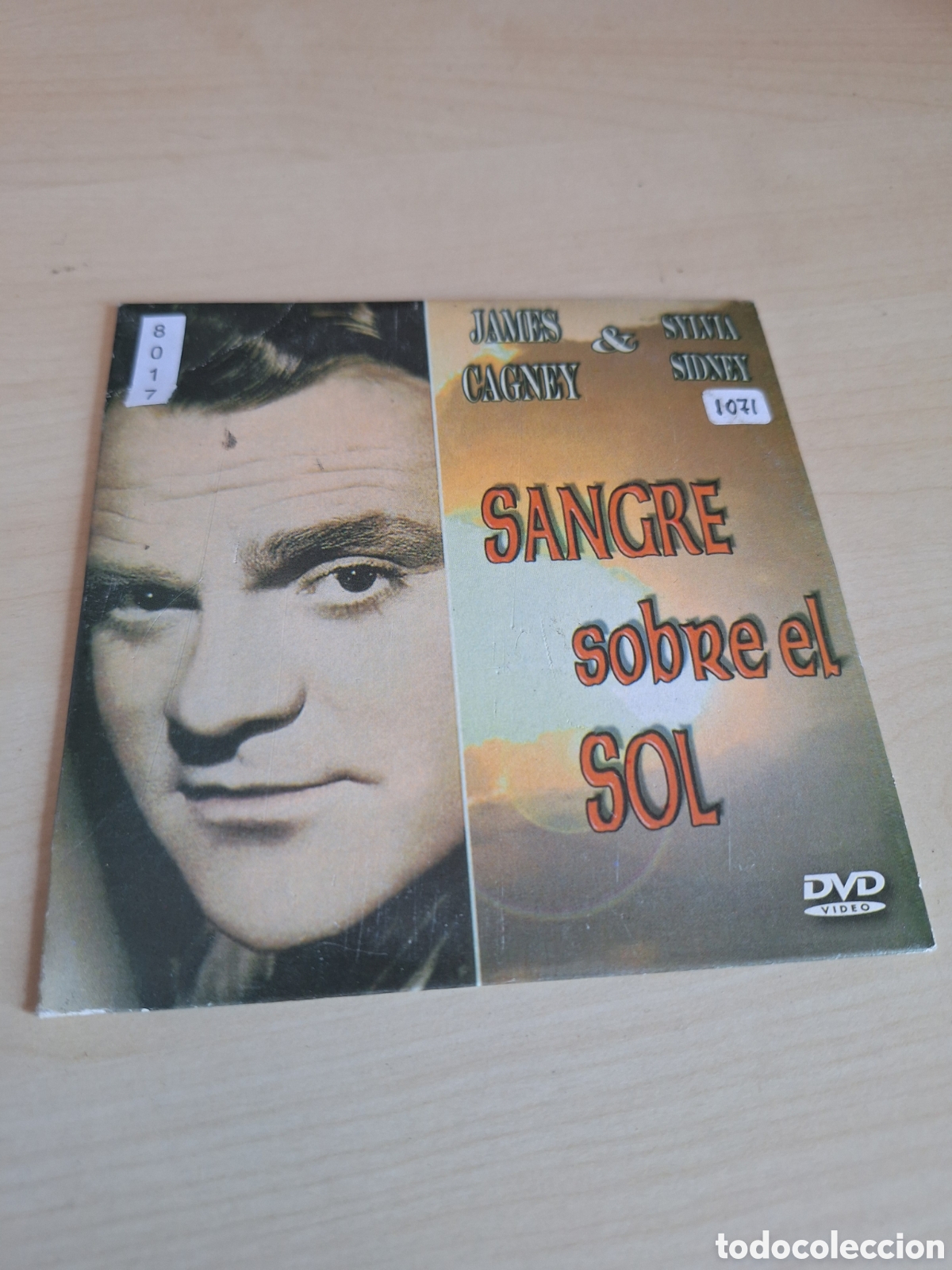 Cine: CNT8017 sangre sobre el sol DVD CARTON