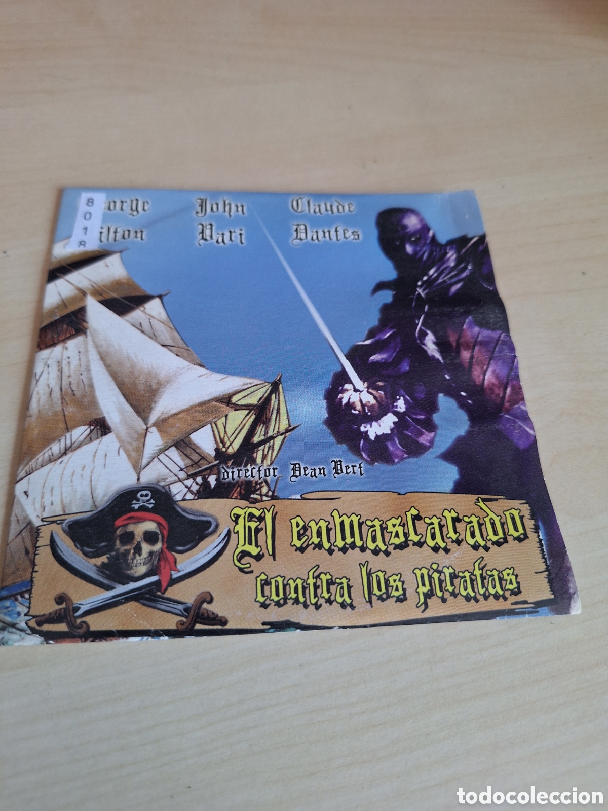 Cine: CNT8018 el enmascarado contra los piratas DVD CARTON