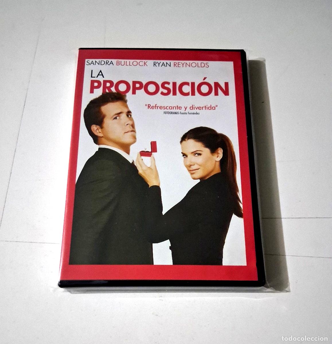 Cine: DVD &rdquo;LA PROPOSICION&rdquo; SANDRA BULLOCK RYAN REYNOLDS ANNE FLETCHER MALIN