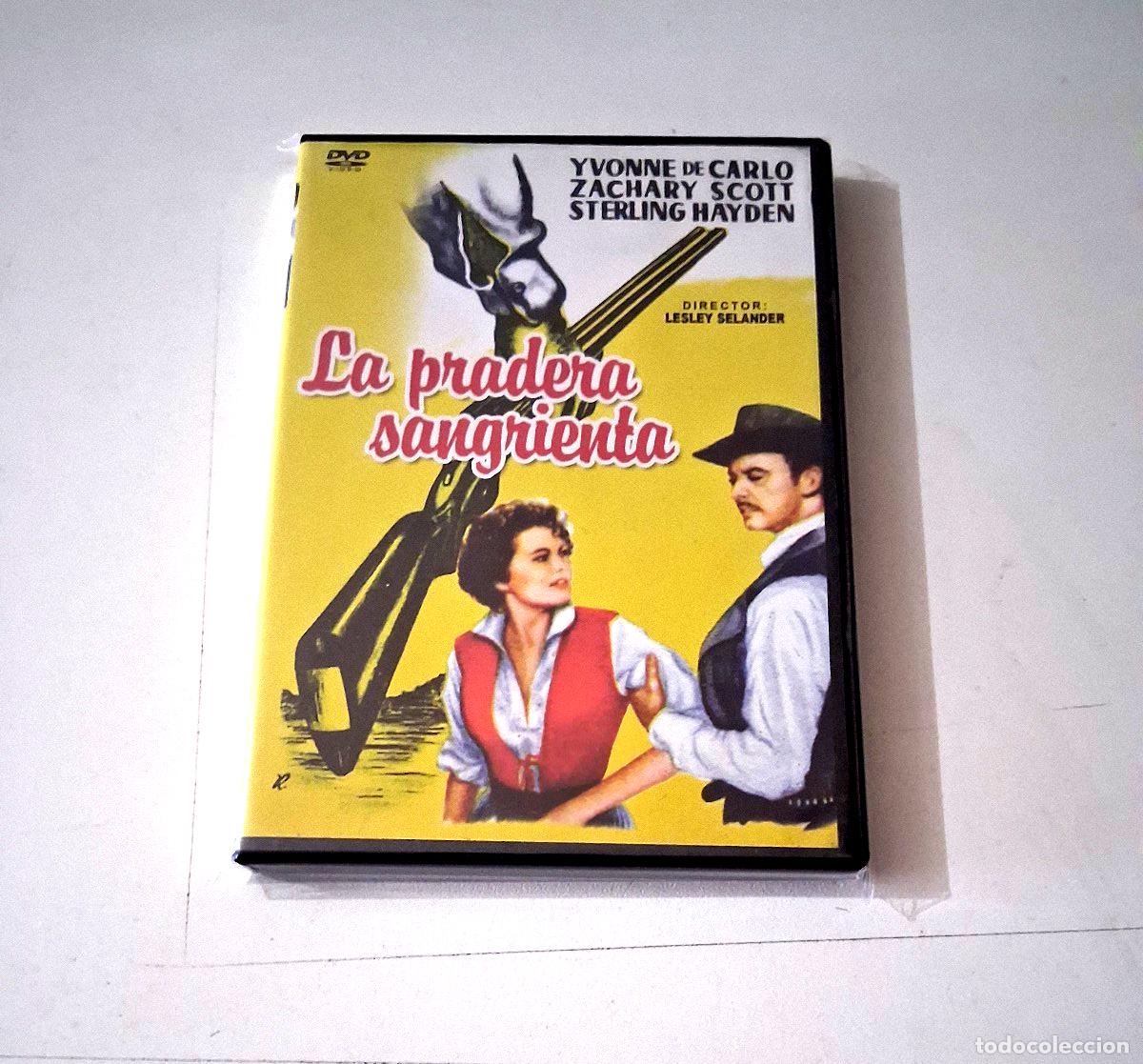 Cine: DVD &rdquo;LA PRADERA SANGRIENTA&rdquo; LESLEY SELANDER YVONNE DE CARLO ZACHARY SCOTT