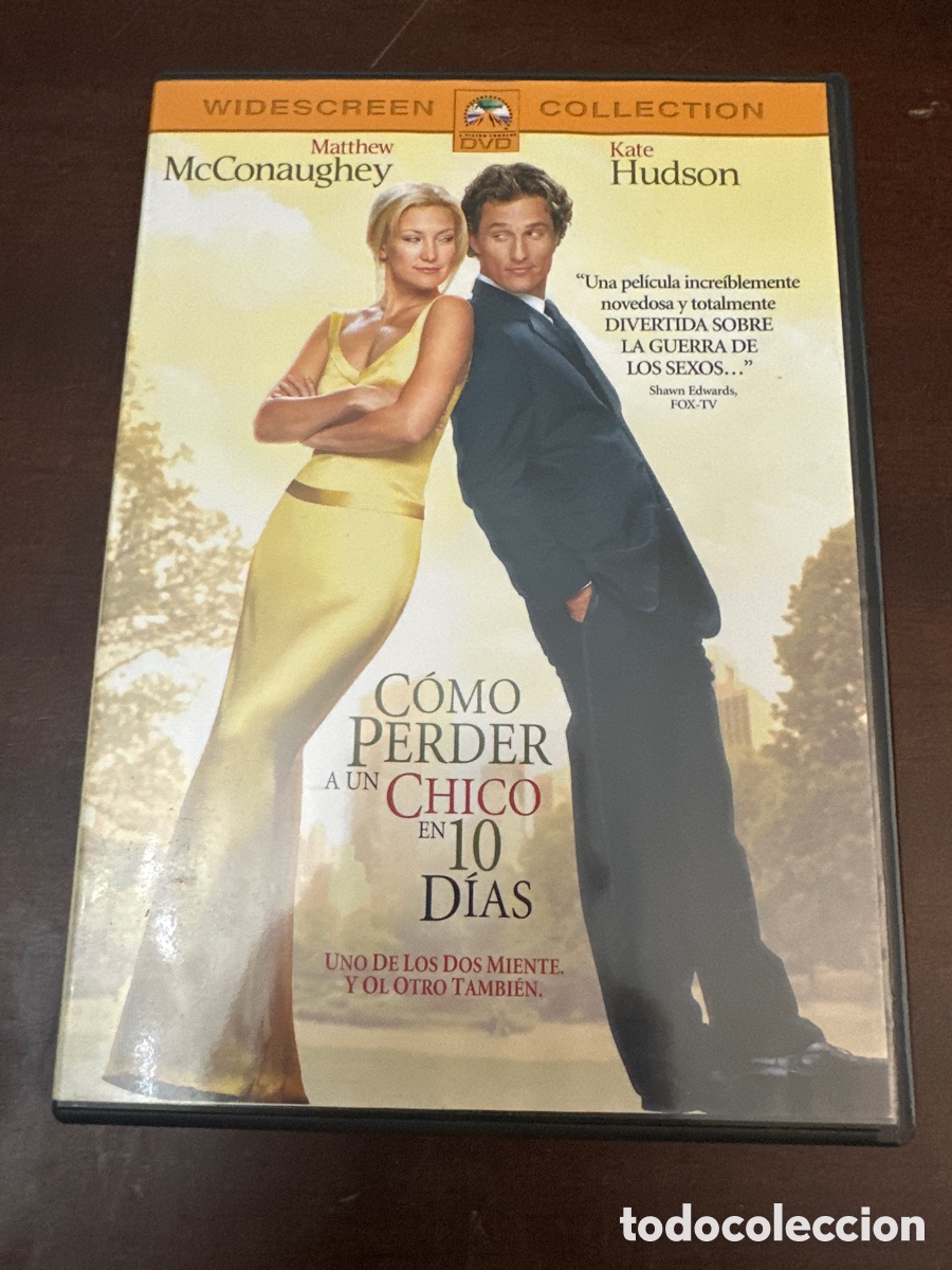Cine: DVD - COMO PERDER A UN CHICO EN 10 DIAS