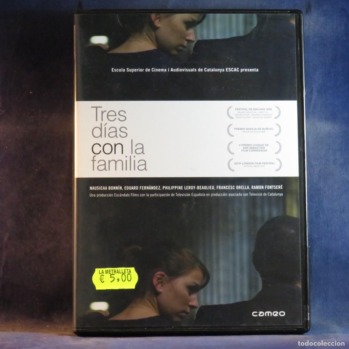 Cine: TRES D&Iacute;AS CON LA FAMILIA - DVD