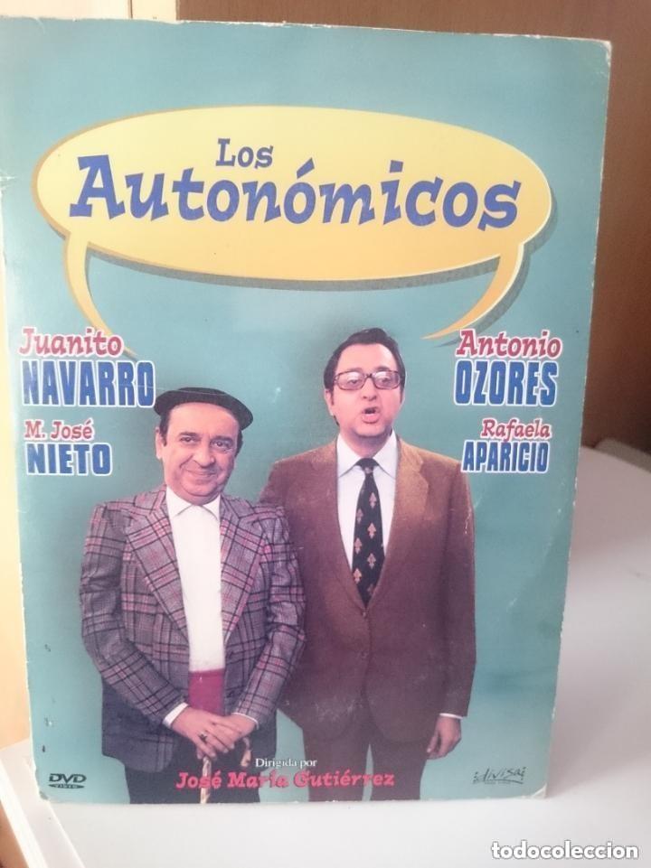 Cine: DVD - LOS AUTONOMICOS -ANTONIO OZORES -JUANITO NAVARRO - RAFAELA APARICIO - MARIA JOSE NIETO
