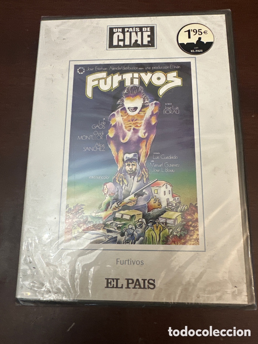 Cine: FURTIVOS (1975) - DVD - UN PA&Iacute;S DE CINE N&ordm; 21 - EL PA&Iacute;S - &iexcl;PRECINTADO ORIGINAL!