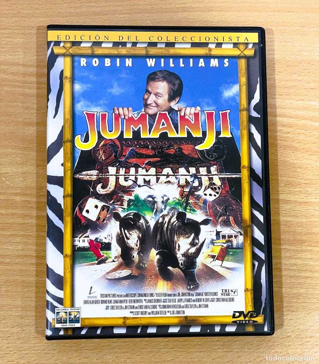 Cine: DVD CINE COMEDIA DE AVENTURAS FANT&Aacute;STICAS CON ROBIN WILLIAMS - JUMANJI (1995)