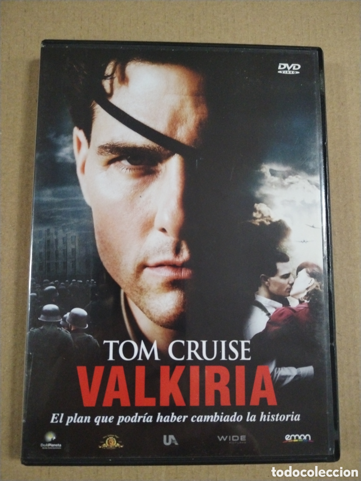 Cine: Valkiria. Tom Cruise. DVD.