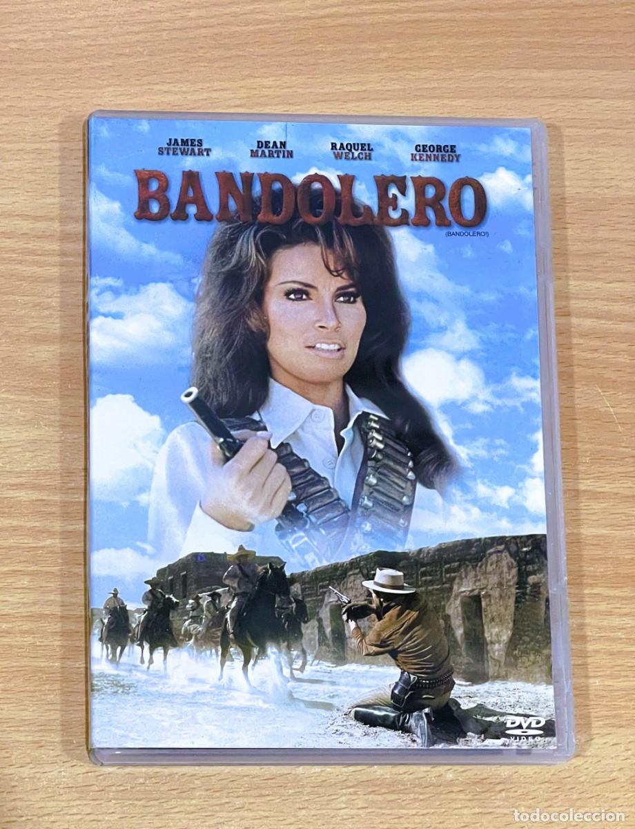 Cine: DVD CINE DEL OESTE WESTERN CON RAQUEL WELCH Y JAMES STEWART - BANDOLERO (1968)