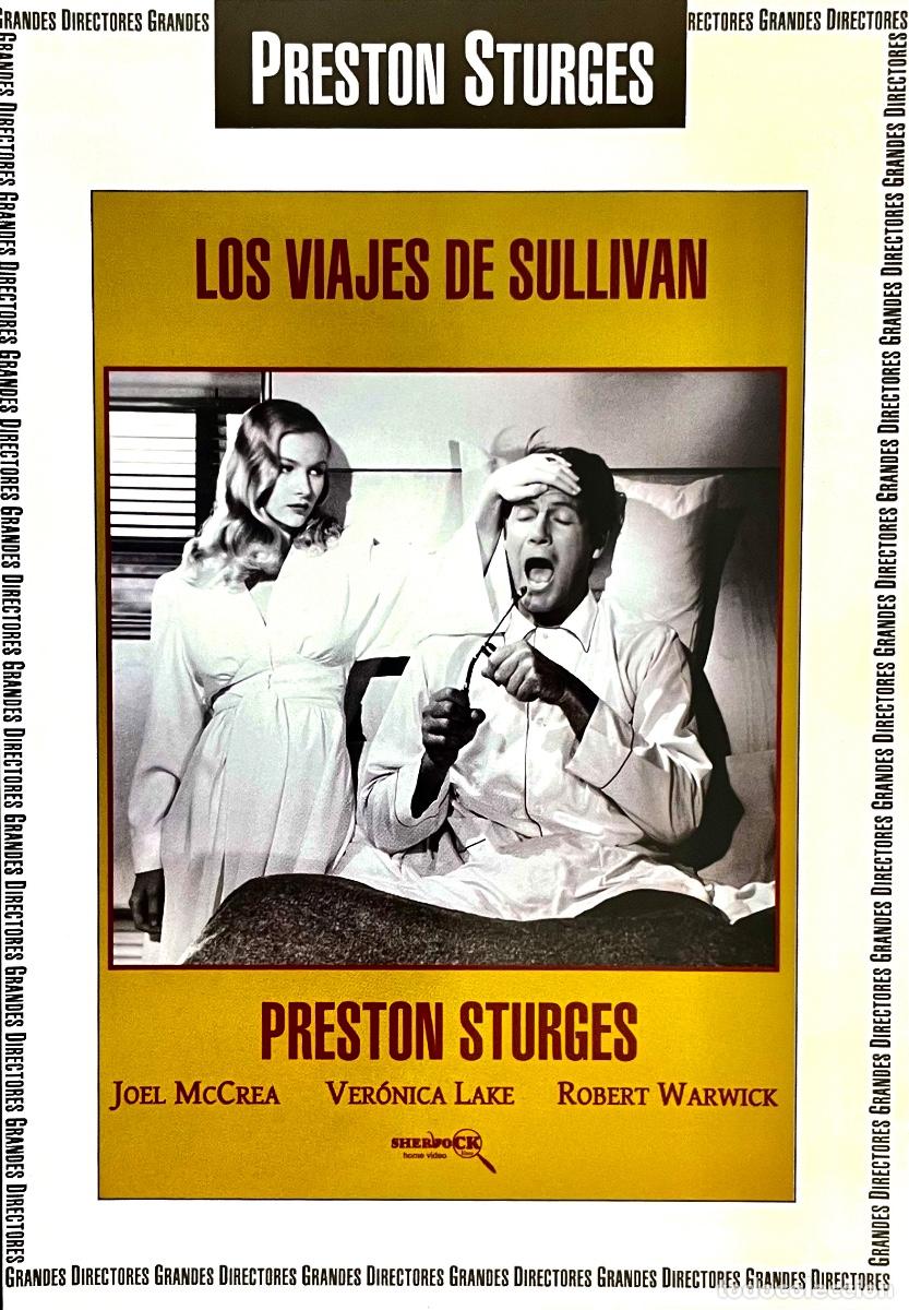 Cinema: DVD. LOS VIAJES DE SULLIVAN. Joel McCrea. Ver&oacute;nica Lake. Eric Blore. Preston Sturges. CASI NUEVO.