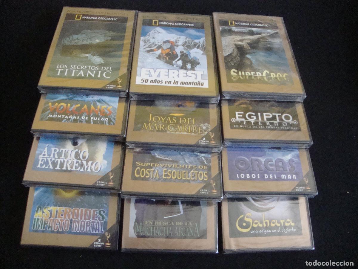 Cin&eacute;ma: COLECCION COMPLETA PRECINTADA (EXCEPTO UNO) DVD LOS MEJORES DOCUMENTALES NATIONAL GEOGRAPHIC