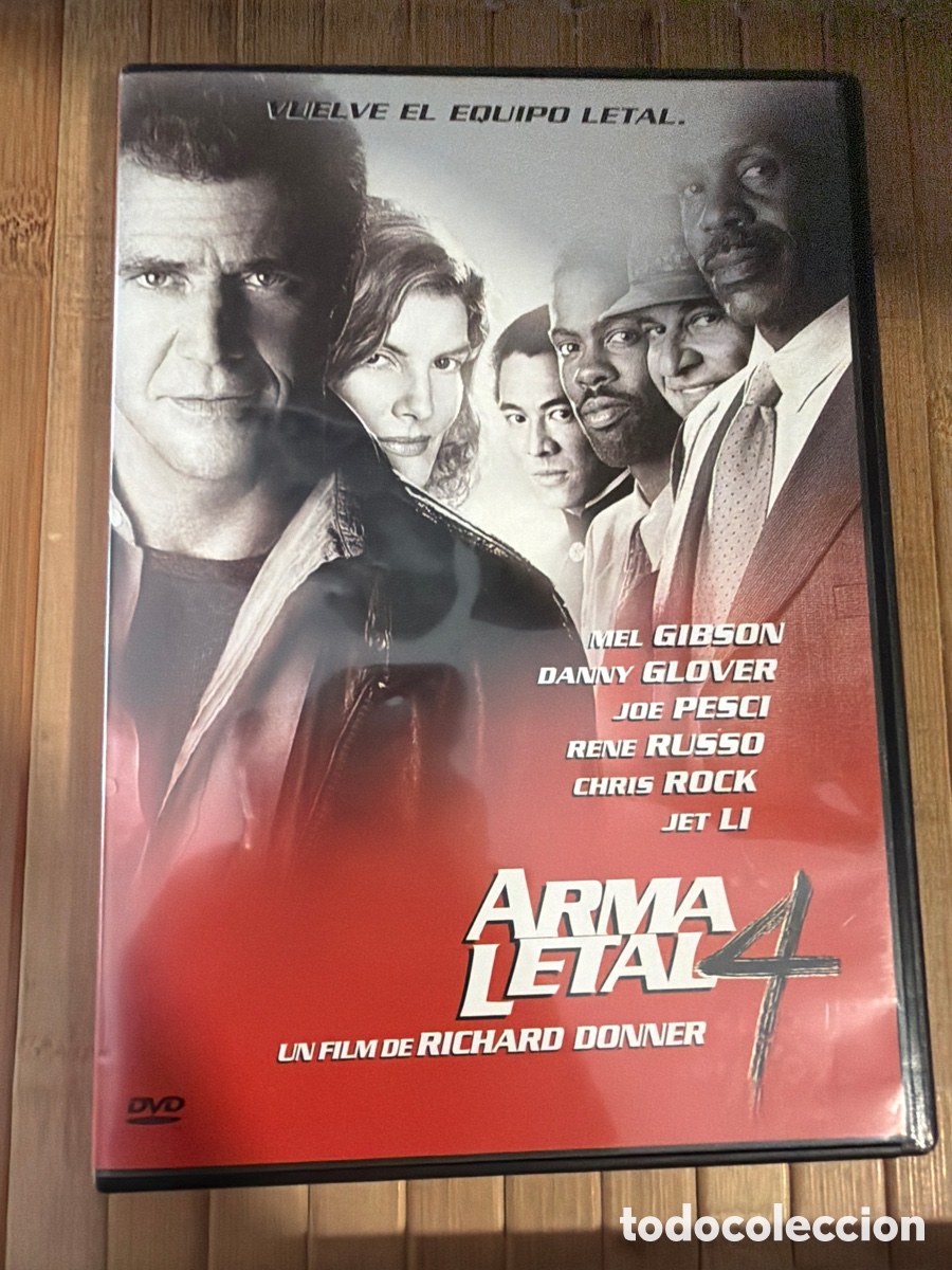 Cin&eacute;ma: Arma letal 4 - DVD SEMINUEVO