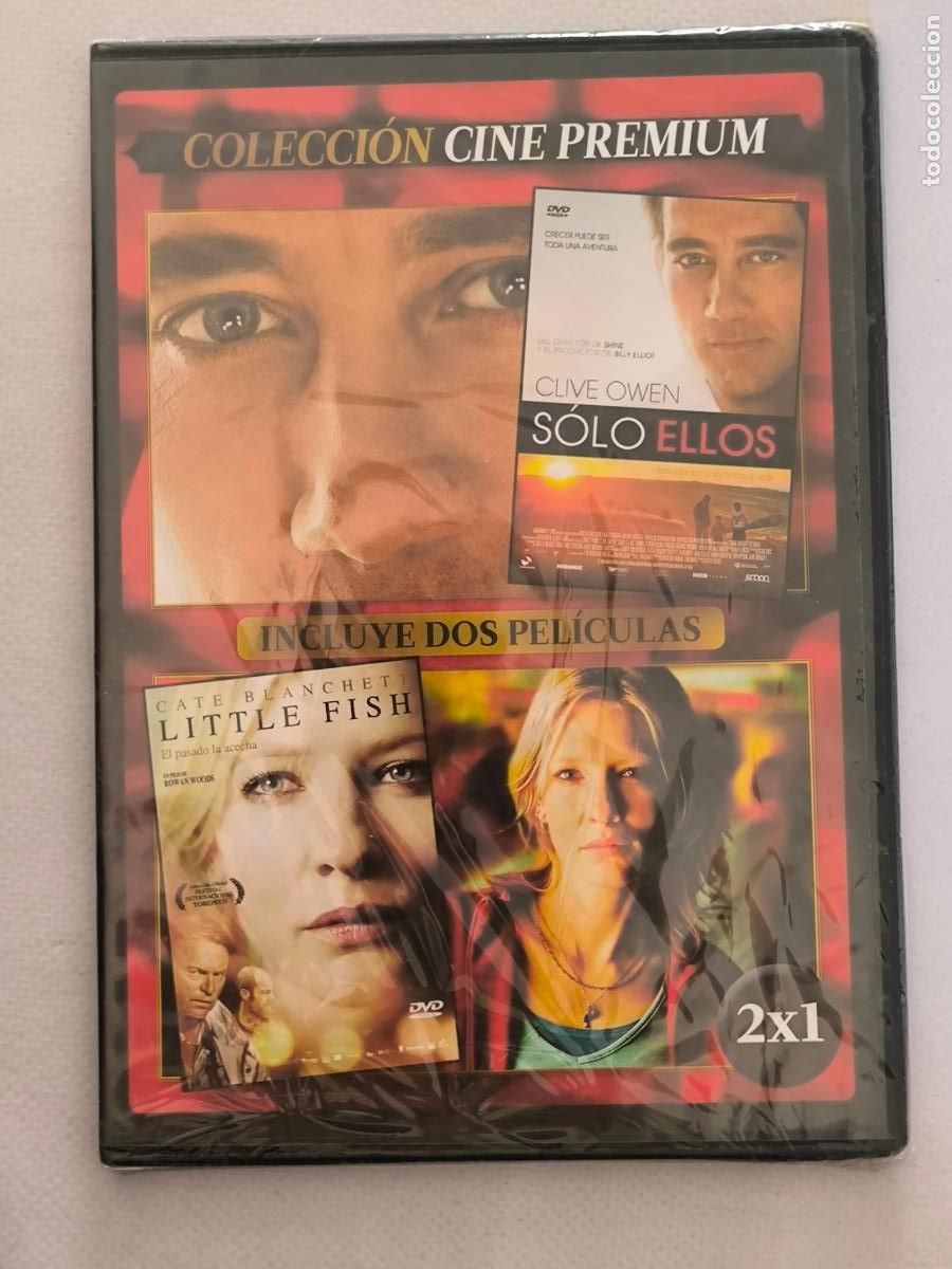 Cin&eacute;ma: DVD SOLO ELLOS / LITTLE FISH - 2 PELICULAS - CAJA SLIM - NUEVO, PRECINTADO (319)