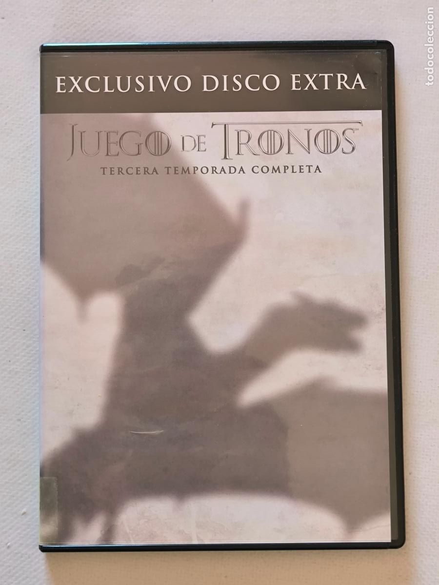 Kino: DVD JUEGO DE TRONOS DISCO DE EXTRA DE LA TERCERA TEMPORADA COMPLETA - CAJA SLIM (319)