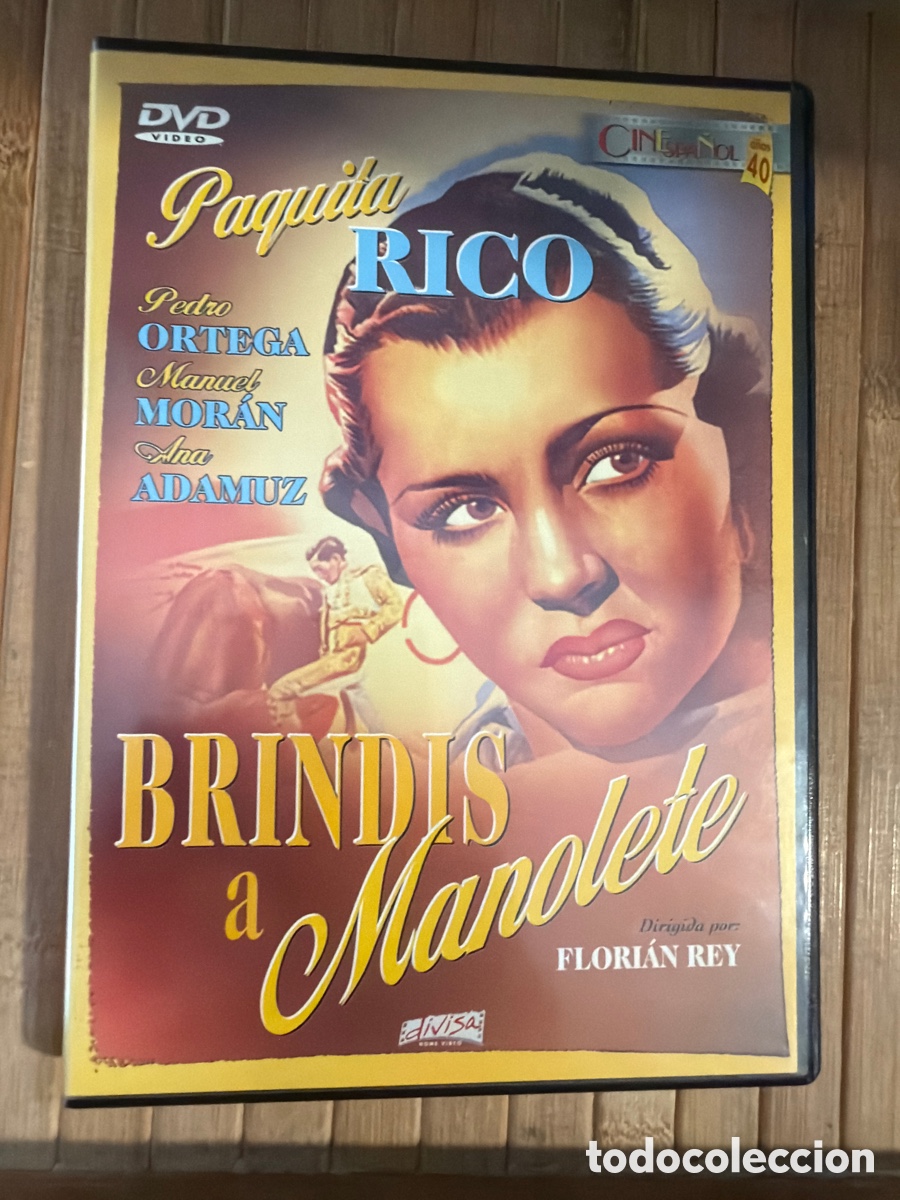 Cinema: Brindis a Manolete DVD SEMINUEVO