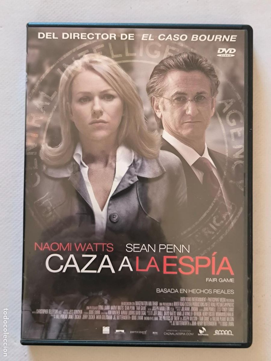 Cinema: DVD CAZA A LA ESPIA - NAOMI WATTS, SEAN PENN (319)