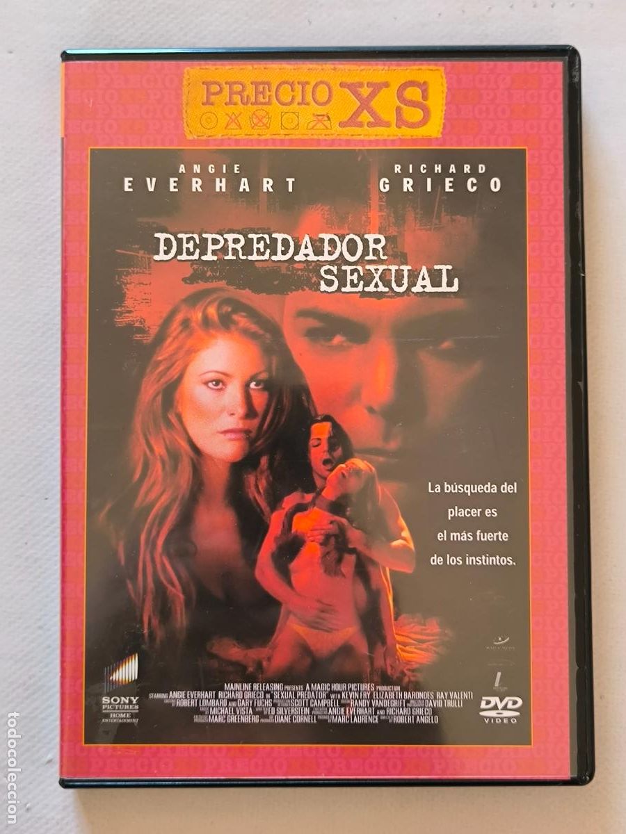 Kino: DVD DEPREDADOR SEXUAL - ANGIE VERHART, RICHARD GRIECO (319)