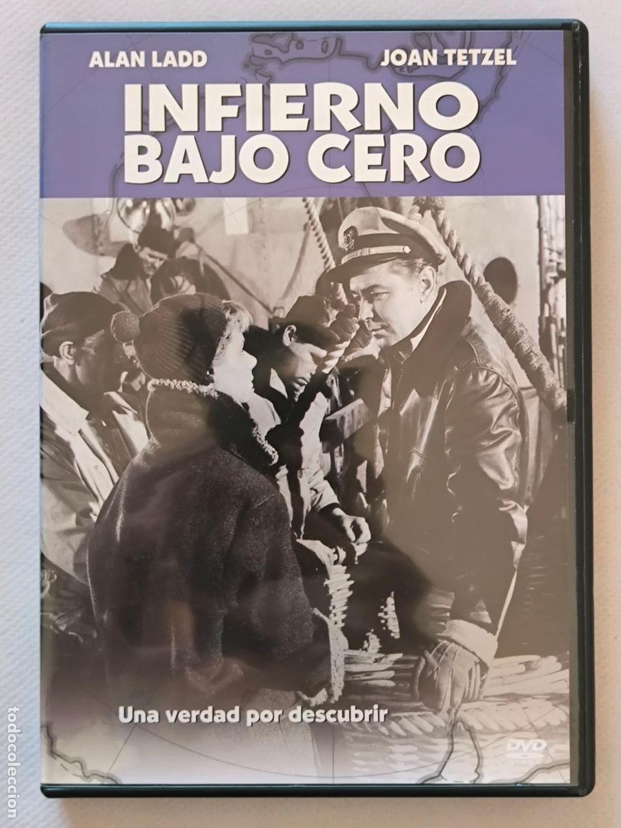 Cine: DVD INFIERNO BAJO CERO - ALAN LADD (319w)