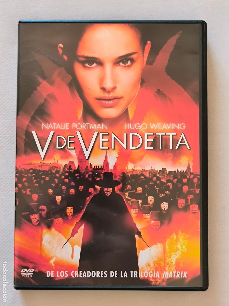 Cinema: DVD V DE VENDETTA - NATALIE PORTMAN, HUGO WEAVING (6B)
