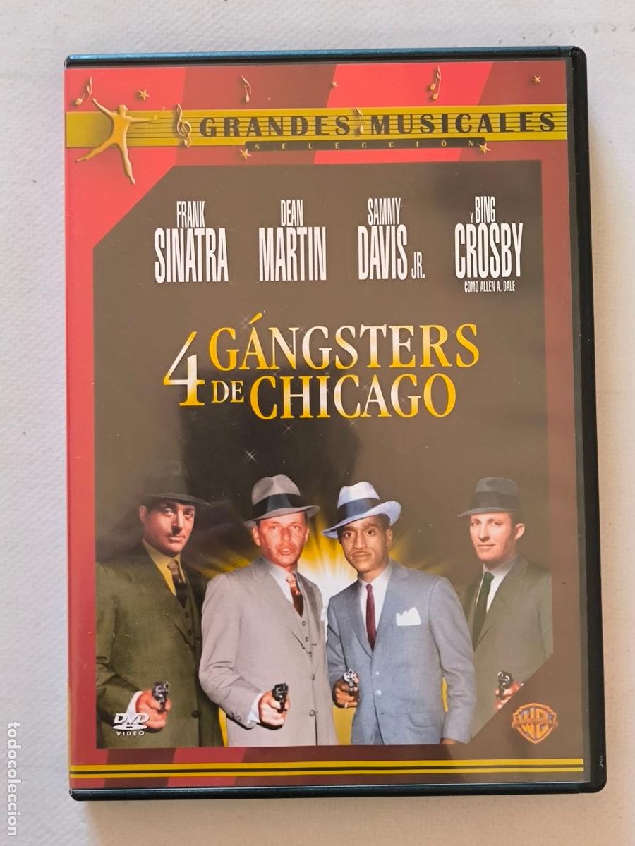 Cinema: DVD 4 GANGSTERS DE CHICAGO - FRANK SINATRA (6C)