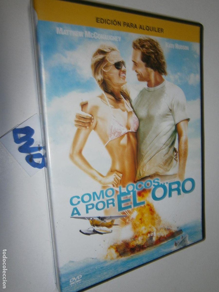 Cinema: ANTIGUA PELICULA DVD - COMO LOCOS ....A POR EL ORO