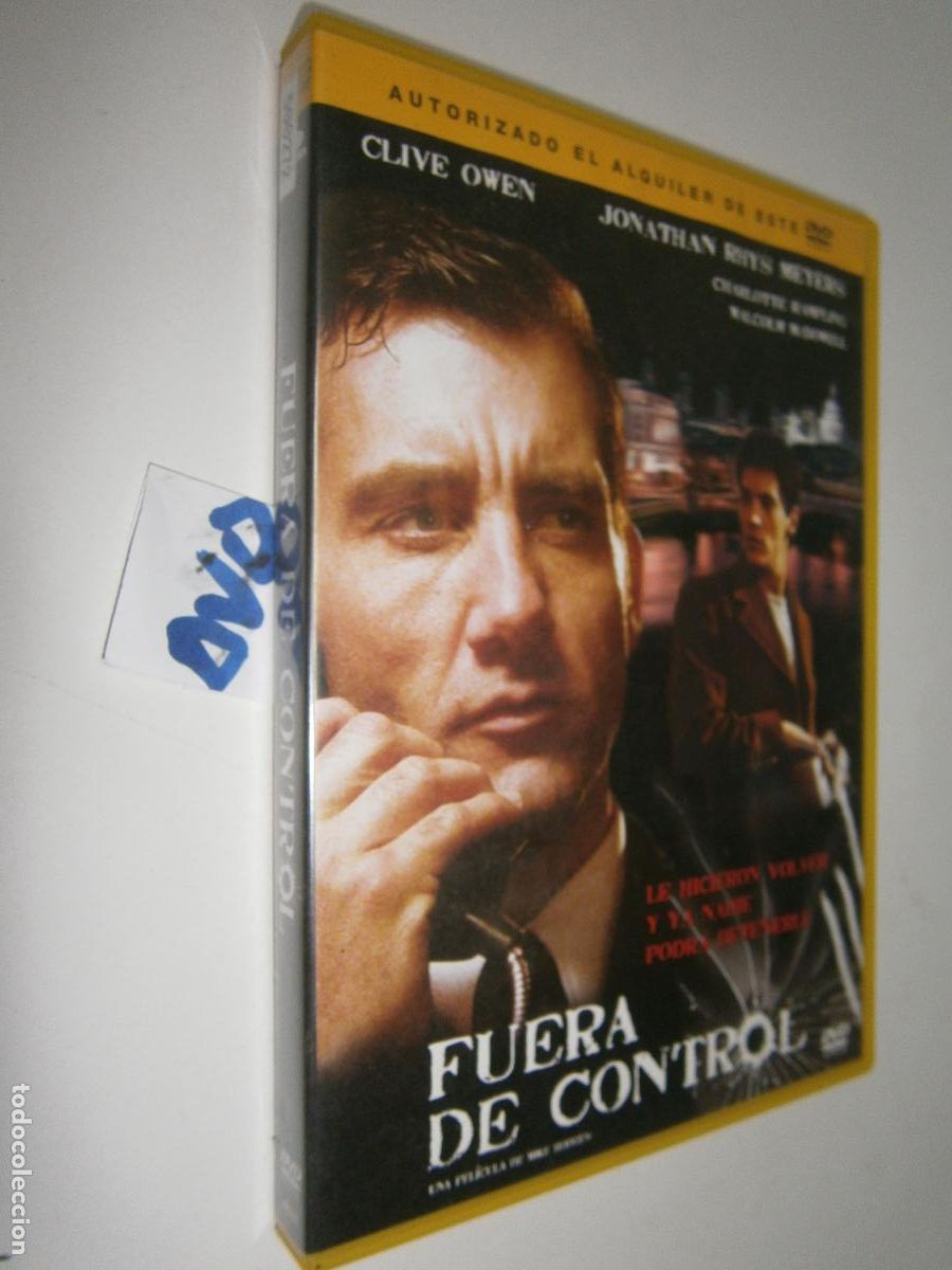 Cinema: ANTIGUA PELICULA DVD - FUERA DE CONTROL
