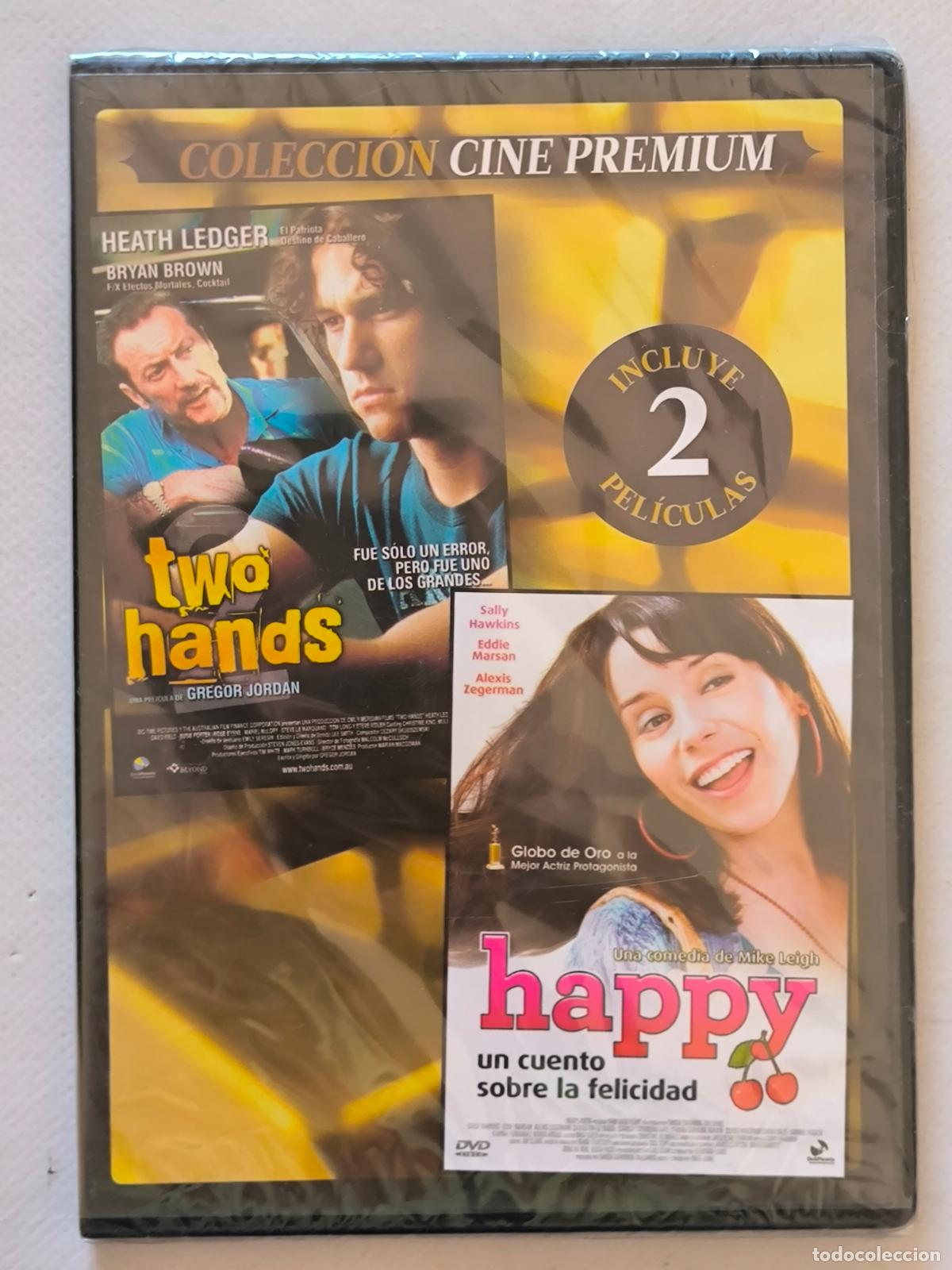 Cinema: DVD HAPPY / TWO HANDS - 2 PELICULAS - CAJA SLIM - NUEVO, PRECINTADO (6C)