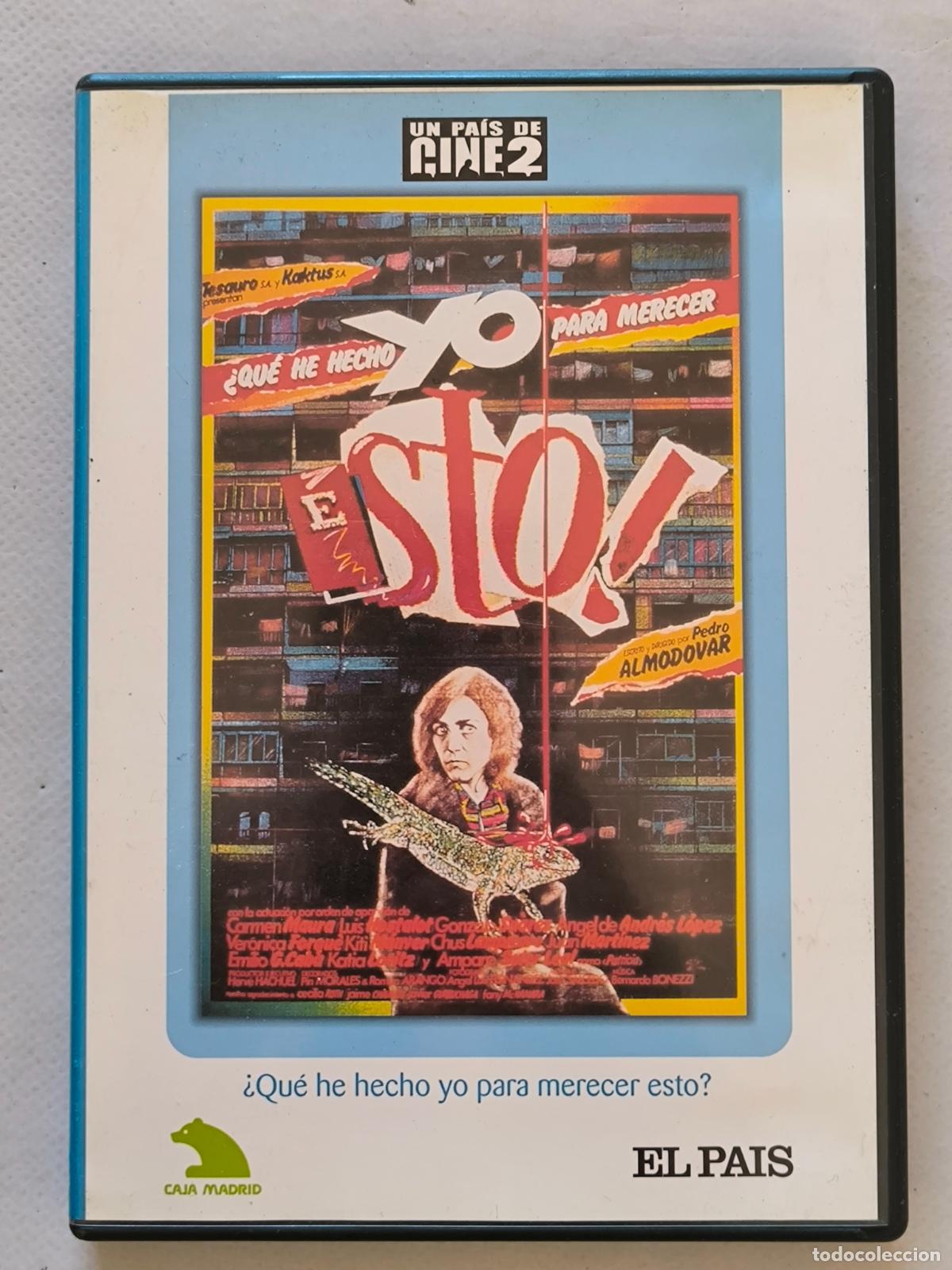 Cinema: DVD &iquest;QUE HE HECHO YO PARA MERECER ESTO? - PEDRO ALMODOVAR (6C)