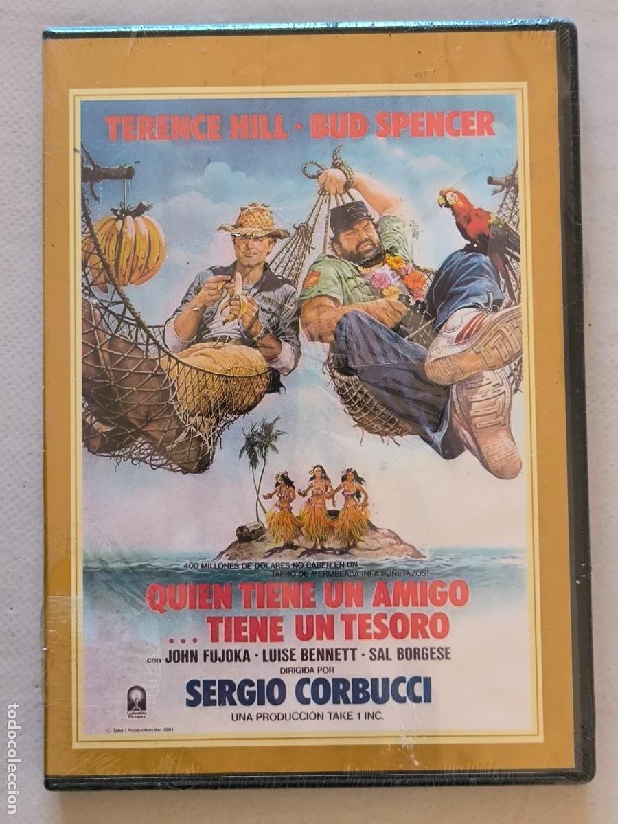 Cinema: DVD QUIEN TIENE UN AMIGO TIENE UN TESORO - SERGIO CORBUCCI - NUEVO, PRECINTADO (6D)