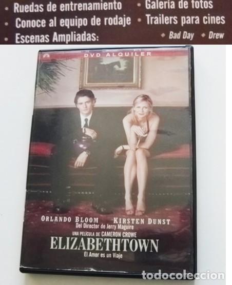 Kino: ELIZABETHTOWN EL AMOR ES... DVD PEL&Iacute;CULA COMEDIA ROM&Aacute;NTIC KIRSTEN DUNST ORLANDO BLOOM SARANDON CROWE