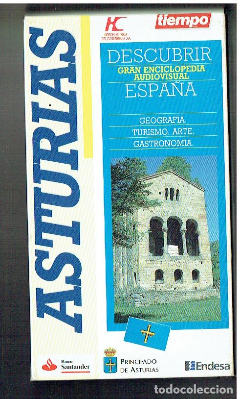 Cine: DESCUBRIR ESPA&Ntilde;A. GRAN ENCICLOPEDIA AUDIOVISUAL. PRINCIPADO DE ASTURIAS. VHS.(DVD/&Ntilde;)G.