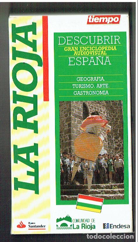 Cine: DESCUBRIR ESPA&Ntilde;A. GRAN ENCICLOPEDIA AUDIOVISUAL. LA RIOJA. VHS.(DVD/&Ntilde;)G.