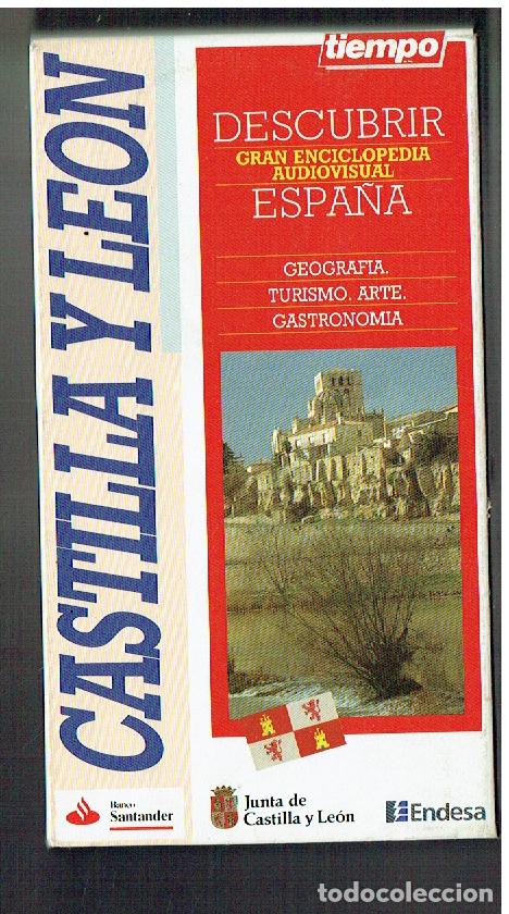 Cine: DESCUBRIR ESPA&Ntilde;A. GRAN ENCICLOPEDIA AUDIOVISUAL. CASTILLA Y LE&Oacute;N. VHS.(DVD/&Ntilde;)G.