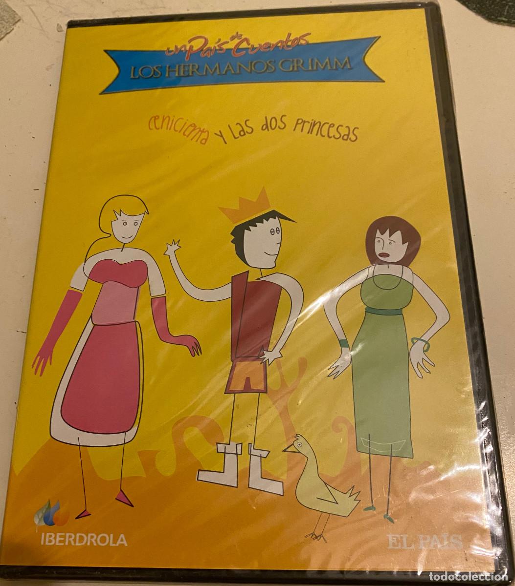 Cinema: 'Los Hermanos Grimm - Cenicienta y las dos princesas'. Dibujos animados. Caja slim. DVD precintado.