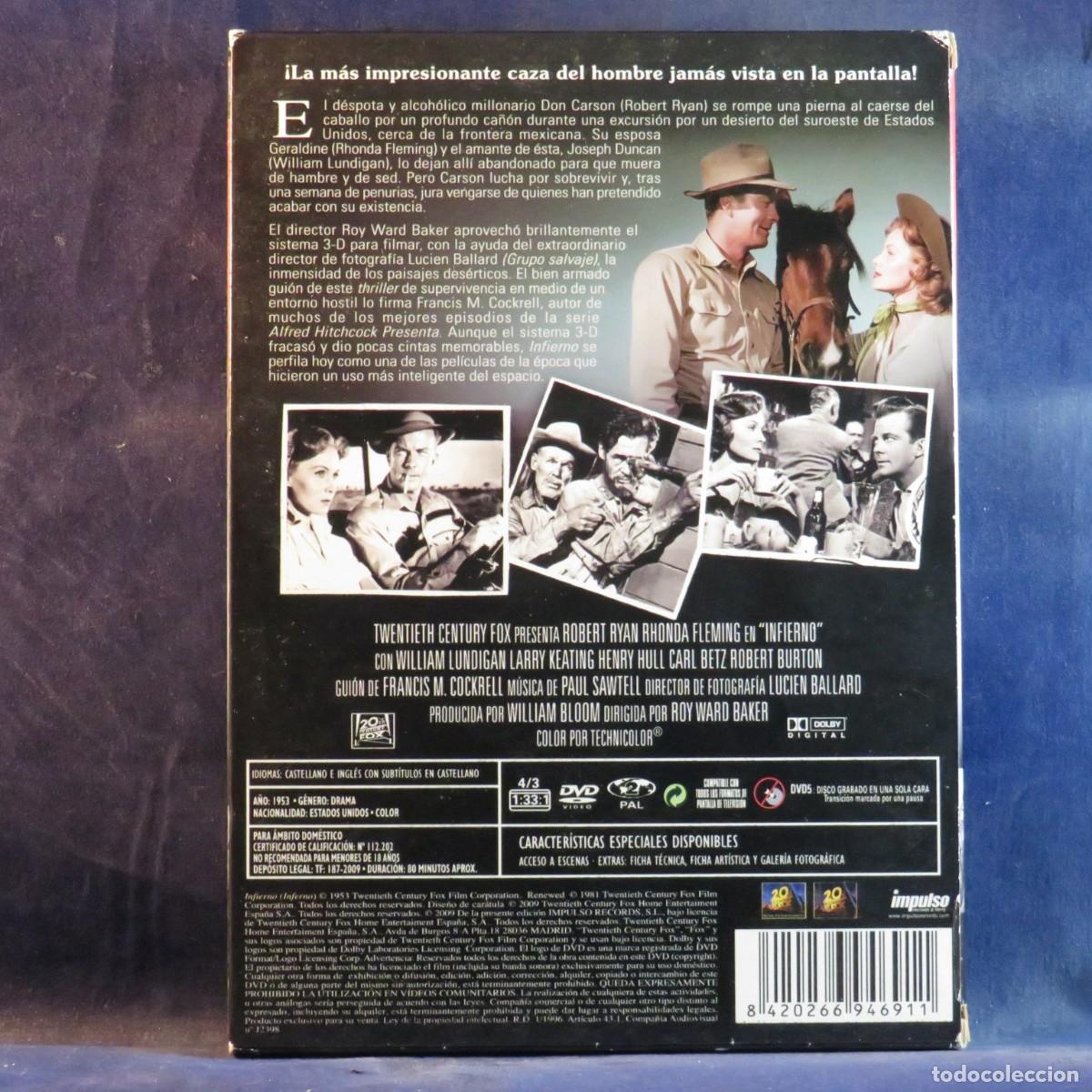 Cine: INFIERNO - DVD ----- - Foto 2