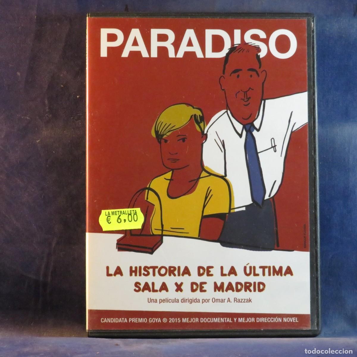 Cine: PARADISO, LA HISTORIA DE LA &Uacute;LTIMA SALA X DE MADRID - DVD